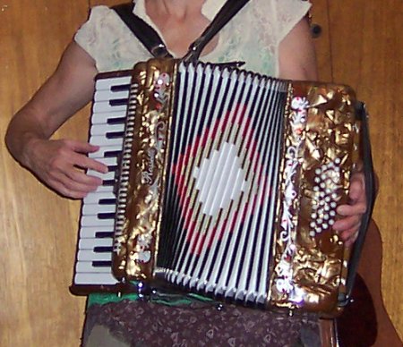 The accordian is the star